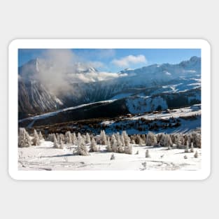 Courchevel 1850 3 Valleys French Alps France Sticker